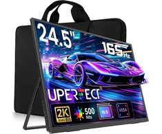 UPERFECT nešiojamas 24,5 col. QHD IPS monitorius, 165 Hz, UPERFECT-245-2K-165Hz