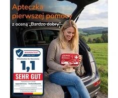 Upgrade4cars automobilinė pirmosios pagalbos vaistinėlė pagal DIN 13164:2022, 42 dalių, EH2