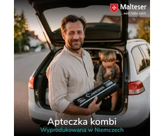 Upgrade4cars automobilinis pirmosios pagalbos rinkinys su trikampiu ir liemene DIN 13164:2022 EH7
