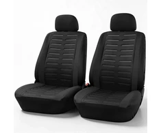 Upgrade4cars universalūs priekinių automobilio sėdynių užvalkalai, juodi, B1U-2-juodas