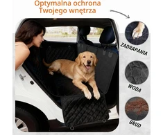 Upgrade4cars vandeniui atsparus automobilio galinės sėdynės užtiesalas šuniui Dog3