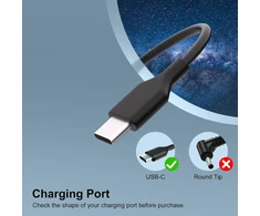 USB-C nešiojamojo kompiuterio įkroviklis 100 W, PD, suderinamas su Asus ROG Ally, ZenBook, Vivobook