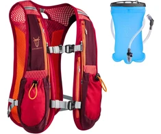 UTOBEST bėgimo kuprinė su hidracija, 5,5 l talpos, reguliuojama, itin lengva, nailonas
