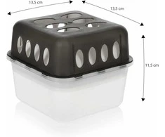 Sausintuvas Vaily drėgmės surinkėjų rinkinys, 4 indai su 8 x 400g granulėmis, iki 40 m²