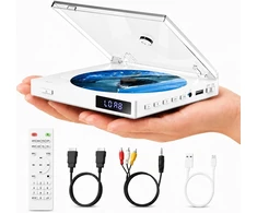 Vaizdo grotuvas MAITE mini DVD grotuvas televizoriui su HDMI ir RCA, 1080p, visų regionų GI-QT9E-ZDU6