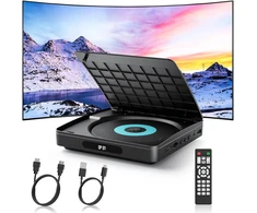 Vaizdo grotuvas WOLFANG DVD grotuvas su HDMI 1080p, USB ir kelių regionų palaikymu WDV03