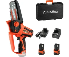 ValueMax akumuliatorinis mini grandininis pjūklas 12 V su 10 cm pjovimo juosta V126026AU