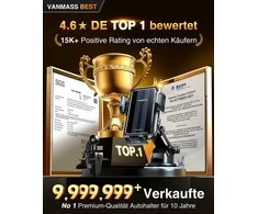 VANMASS automobilinis telefono laikiklis 3-in-1 su siurbtuku ir grotelių tvirtinimu, CTVK61