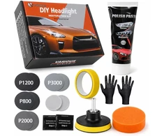 various automobilių žibintų poliravimo ir atnaujinimo rinkinys su UV apsauga, modelis 1