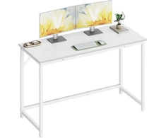 VASAGLE kompiuterinis biuro stalas 120 × 50 × 76 cm su plieniniu rėmu LWD212W101