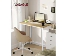 VASAGLE kompiuterinis stalas 80 x 50 x 76 cm su reguliuojamomis kojelėmis LWD038W70
