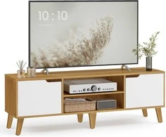 TV staliukas Vasagle Televizoriaus staliukas su reguliuojama lentyna