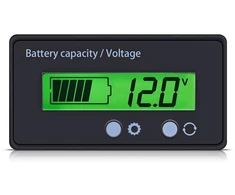 VBESTLIFE akumuliatoriaus įtampos ir talpos matuoklis su LCD ekranu, 6–70 V, 663862396355