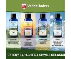 Veddelholzer pirties aromatų rinkinys su natūraliais eteriniais aliejais, 4 × 100 ml