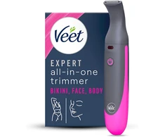 Veet moteriškas elektrinis daugiafunkcis USB įkraunamas trimeris, atsparus vandeniui, Expert