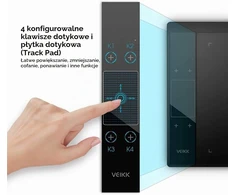 VEIKK grafinė planšetė A30 V2, 10 x 6 col., 8192 slėgio lygių, USB-C