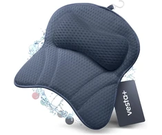 Vesta+ vonios pagalvė XXL su 6 siurbtukais ir 8 cm galvos atrama BK-L-DB