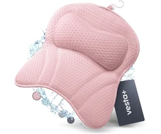 Vesta+ vonios pagalvė XXL su 6 siurbtukais ir 8 cm galvos atrama BK-L