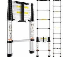 VEVOR Ištraukiamos kopėčios iš aliuminio, 10.5 FT