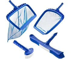 VEVOR baseino valymo rinkinys, 4 viename, 2 šepečiai ir 2 tinkleliai, PPK43