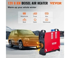 VEVOR dyzelinis autonominis oro šildytuvas 8 kW 12 V su LCD ekranu GHJ9L52GHJL