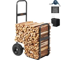 VEVOR malkų transportavimo vežimėlis 113 kg su poliuretano ratais FC1359 W/C-SYT
