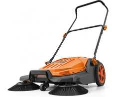 VEVOR rankinė grindų šluota 650 mm, 18.9 l surinkimo talpa, S13-001A