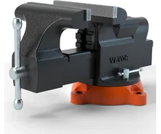 VEVOR stalinis spaustuvas 15,2 cm su 360° pasukamu pagrindu ir priekalu 6 Bench Vise