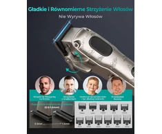 VGRPRO plaukų kirpimo mašinėlė belaidė 7000 aps./min. V-007