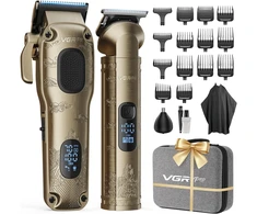 VGRPRO plaukų kirpimo mašinėlės ir trimerio rinkinys, 7000 aps./min., 240 min., V-007 V-109