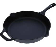 Victoria ketaus keptuvė su pagalbiniu laikikliu, 30 cm, juoda, SKL-212