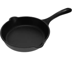 Victoria mini ketaus keptuvė 6,5 colio, nelimpanti, juoda SKL-206