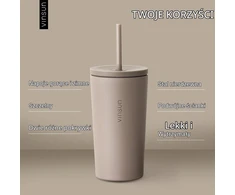 VINSUN kelioninis termo puodelis, 480 ml, VS_ST_AJ