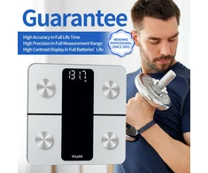 Vitafit išmaniosios kūno sudėties svarstyklės Bluetooth 182 kg, modelis VT7018