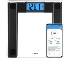 Vitafit išmaniosios kūno svarstyklės su BMI matavimu iki 250 kg VT7307