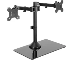 VIVO dvigubas monitorių stovas iki 32 colių ekranams, 10 kg, STAND-V002FG