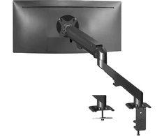 VIVO vieno monitoriaus stalo laikiklis su spyruokline svirtimi 17–27 col., VESA 100 × 100, STAND-V101O