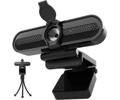 VIZOLINK internetinė kamera W4DS 2K ir 1080p 60 k./s su stereo mikrofonu, USB