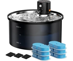 VKIMISS belaidis vandens fontanas katėms ir šunims 3,2 l W1-pro