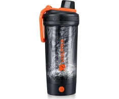 VOLTRX elektrinis baltymų kokteilių plaktuvas 600 ml su USB-C įkrovimu VT004