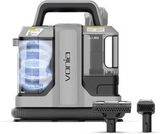 Vonia tekstilės ir apmušalų plaunantis dulkių siurblys, 450 W, 1,3 l, pilkas, VON-TARIJ-GR