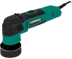 VONROC automatinė poliravimo mašina Dual Action 400 W, 50 mm ir 75 mm, 2000–6800 RPM