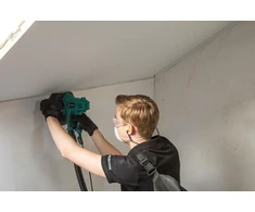 VONROC ekscentrinė sienų ir lubų šlifuoklis 750 W, 180 mm skersmuo, su dulkių rinktuvu, S_DS501AC