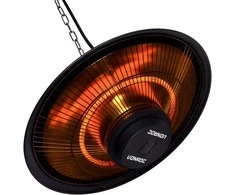 VONROC pakabinamas infraraudonųjų spindulių šildytuvas, 1500 W, su nuotolinio valdymo pultu, PH501AC