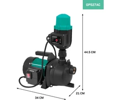 Vonroc sodo vandens siurblys 800 W, 3300 l/h, 4,4 bar, nerūdijančio plieno korpusas, GP500