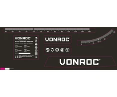 VONROC stalinė diskinė pjūklas 1500 W, 210 mm, 40 dantų, reguliuojama stalo dalis, TS501AC