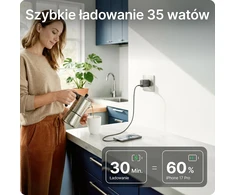 Voomy USB-C tinklo įkroviklis 35 W su USB-C ir USB-A jungtimis M635