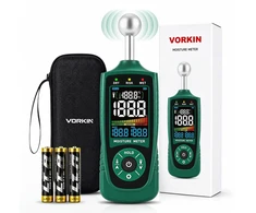 VORKIN bekontaktis drėgmės matuoklis medienai ir statybinėms medžiagoms MM01