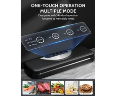 Vpcok Direct maisto vakuumavimo aparatas, 110 W, su integruotu peiliu, automatinis, ABS korpusas