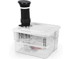 Vpcok Direct sous vide indas 12 l su dangčiu ir reguliuojamu padėklu 004975